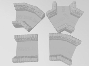great war communication trenches bundle deal - wargaming3d 28mm miniature 3d print model - Mito3D