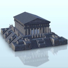 greek temple trees 3 - wargaming3d miniature wargamming Accessories, Antiquity, Architecture, building, classic, DBA, figures, Flames of War, game, games, greek, miniatures, roman, Rome, scenery, spartian, terrain, wargame, warhammer 3d print model - Mito3D