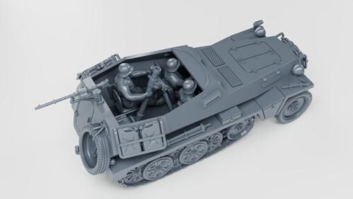 half-track sdkfz250 7 - 8cm granatwerfer mortar carrier + crewmen germany ww2 - wargaming3d Categories: 1:56 / 28mm, 1939-1945: WWII / WW2, 3D PRINTABLES, German, Historically Accurate  stl 1 56 28mm stls 28mm bolt action boltaction flame tank flamethrowertank french germany light tank scalemodel tank wargame 28mm wargameminiature wargaming ww2 2cm kwk autocannon 2pdr 37cm flak 36 3d print 3dprint 5cm pak 38 6x6 truck 8 rad 88cm flak 18 all-terrain vehicle alte amoured armored carrier armored command vehicle armoured armoured vehicle bolt action wargaming command vehicle crew crewmen fdm figurine gepanzerte half-track half-track sdkfz10 5 half-track sdkfz251 16 half-track sdkfz6 half-track sdkfz7 half-track sdkfz7 3 hollowed medium mortar carrier postwar resin resinprint sdkfz250 1 sdkfz250 7 sdkfz250 9 sdkfz251 16 sdkfz251 17 self-propelled gun soldiers soviet steyr adgz armored car supported tabletop utility truck wargame wwii miniature wargamming 3d print model - Mito3D