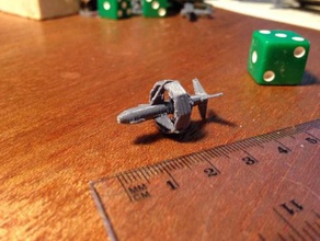 heinkel lerche - wargaming3d 28mm en miniatura 3d print model - Mito3D