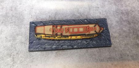 indiaman 1752-1766 - wargaming3d 28mm Miniatur basiert britische Schiff falmouth gestartet, 1752 3d print model - Mito3D