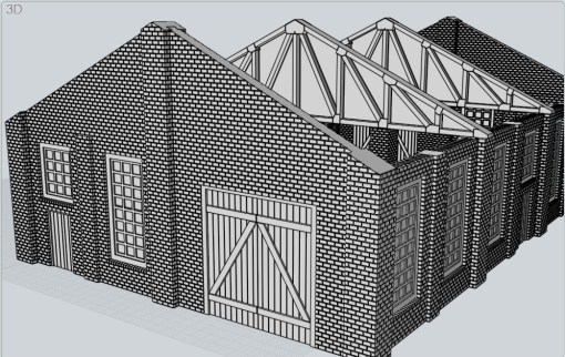 dikdörtgen pencereler bina Sanayi - wargaming3d Mm minyatür set 9 dosyalar 15 mm 1 100 ölçekli arazi binalar wargaming yapma oluşur monte birden çok yolu son derece ayrıntılı büyük endüstriyel oluşturun parçaları sıkıcagenellikle fazla parça binaları bulunan iyi iş saklıyor dikişleri yapmak kilitleme 3D print model - Mito3D