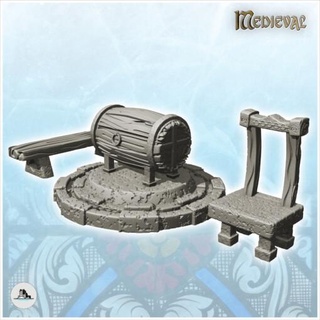 interior accessory set barrel 1 - wargaming3d Categories: 1:100 / 15mm, 1:56 28mm, 1:72 & 1:76 20mm, 500-1500: Medieval, DIGITAL STL FILES, Terrain, Terrain accessories age architecture building dark european fantasy game house medieval middle miniatures rose scenery tabletop terrain traditionnal village war wargame miniature wargamming 3d print model - Mito3D