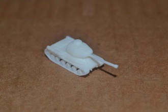 is-2 m1944 bb - wargaming3d 28mm miniature stands bitva berlina antiquated way translating battle berlin referring fact most photos taken time show tank missing its fenders 3d print model - Mito3D
