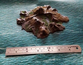 island 2 - semisopochnoi wargaming3d 28mm miniature 3d print model - Mito3D
