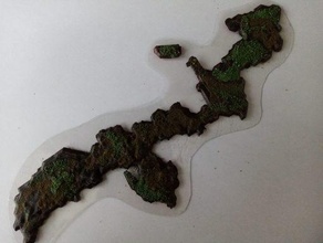island 6 - okinawa wargaming3d 28mm miniature 3d print model - Mito3D