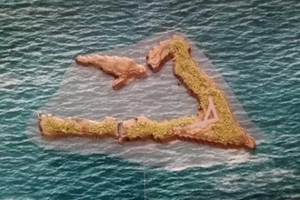 island 8 - wake atoll wargaming3d 28mm miniature 3d print model - Mito3D