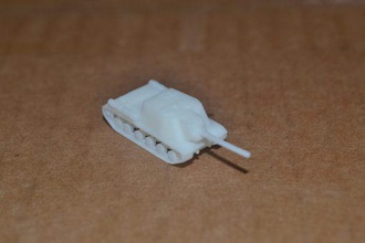 isu-122 - wargaming3d 28mm miniature cheap dirty turretless version is-2 3d print model - Mito3D