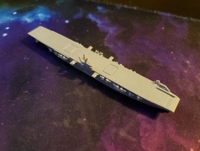 italian aircraft carrier sparviero - wargaming3d miniature wargamming 3d print model - Mito3D