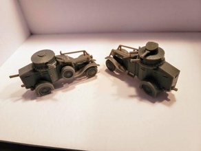 italian lancia 1z 1zm armoured car stl pack - wargaming3d miniature wargamming 1/56 scale, armored car, bolt action wargaming, deweycat, italian, italy, IZ, IZM, resinprint 3d print model - Mito3D