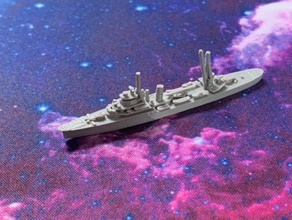 japanese katori cruiser - wargaming3d 28mm miniature 3d print model - Mito3D
