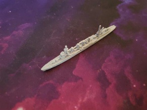 Japonais sendai class croiseur wargaming3d 28mm miniature 3d print model - Mito3D