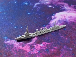 Japonais Tenryu croiseur wargaming3d 28mm miniature 3d print model - Mito3D