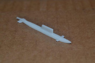 k-129 - wargaming3d 28mm miniature soviet diesel-electric ballistic missile submarine built 1960 sank 1968 nato reporting name golf-2 note included file actually 1 1000 scale have re-scaled before printing if you desire 1800 photos print 3d print model - Mito3D