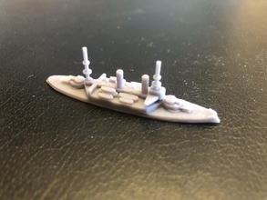 kearsarge class pre-dreadnought - wargaming3d miniature wargamming 3d print model - Mito3D