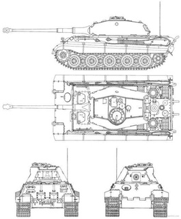 kral kaplan Porsche Yükselt paketlemek Zvezda wargaming3d Kategoriler 1 100 15mm 1939 1945 WW2 Almanya tarihsel doğru tank minyatür savaş oyunları 3d print model - Mito3D