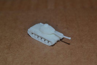kv-122 - wargaming3d 28mm miniature prototype conceptual forerunner is-2 heavy tank only one built 3d print model - Mito3D