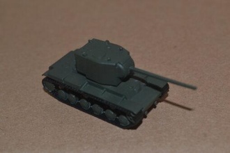 kv 2 107 1 144 wargaming3d miniatura juego guerra pesado tanque 3d print model - Mito3D