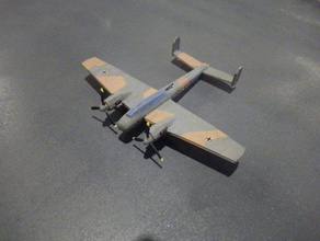 luftwaffe bf 110 fighter-bomber - wargaming3d 28mm Miniatur 1 100 144 scale Modell 3d print model - Mito3D