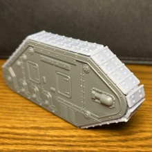 luna pattern tank treads - wargaming3d miniature wargamming #tank, 40k, grimdark 3d print model - Mito3D