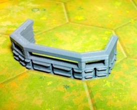 Bunker v3 wargaming3d 28mm Miniatur 3d print model - Mito3D