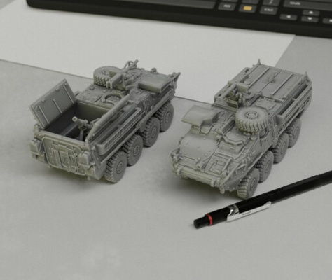 m1129 mortar carrier - wargaming3d 1 56 28mm 72 & 76 20mm 1980+ modern 3d printables historically accurate military miniature scalemodel tank toy wargaming wargamming 3d print model - Mito3D