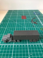 m129 semi trailer - wargaming3d 28mm miniature 3d print model - Mito3D