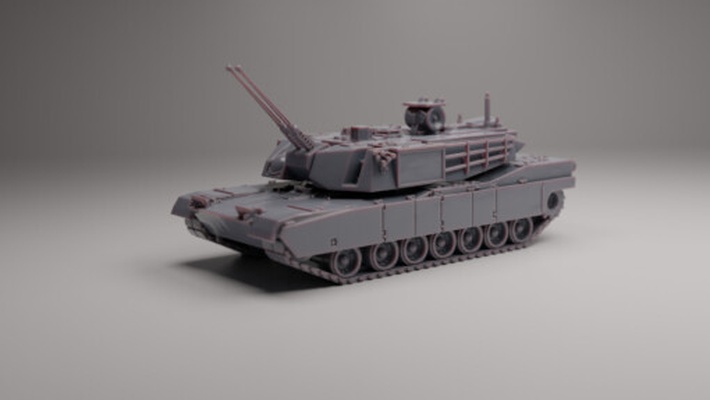 m1 abrams agds tank destroyer - wargaming3d 1 56 28mm 72 & 76 20mm 1980+ modern 3d printables historically accurate scalemodel main battle military miniature toy vehicle wargaming wargamming 3d print model - Mito3D