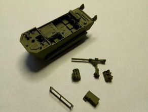 m29c water weasel tracked utility vehicle 1 56 scale - wargaming3d 28mm miniature model used ww2 vietnam 3d print model - Mito3D