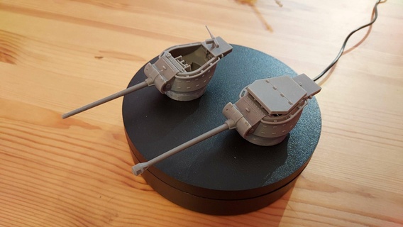 m36 jackson upgrade pack 1 56 28mm - wargaming3d turret usa miniature wargamming 3d print model - Mito3D