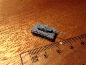 m41 walker bulldog - wargaming3d 28mm in miniatura 3d print model - Mito3D