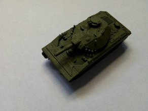m551 sheridan tanque - wargaming3d 28mm en miniatura 1 100 modelo variedad de formas, incluyendo la natación 3d print model - Mito3D