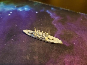 maine class savaş gemisi wargaming3d minyatür oyunları 3d print model - Mito3D