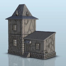 maniero 1 wargaming3d miniatura wargaming 3d print model - Mito3D