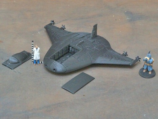 manta raggio facile stampa wargaming3d categoria 3d stampabili etichetta miniatura wargaming 3d print model - Mito3D