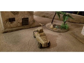 marmon-herrington armoured car mark ii - 28mm wargaming3d miniature 3d print model - Mito3D