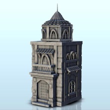 medieval tower tiled roof 7 - wargaming3d miniature wargamming accessoriespirate, Age of Sigmar, Architecture, arggg, beach, beard, boat, buccaneers, build, building, captain, caribbean, construction, corsairs, d&d, Dark Age, design, dnd, dungeons and dragons, edifice, figures, game, games, gitz, history, home, house, island, jungle, medieval, miidle age, miniatures, piracy, privateers, residence, rpg, rum, scenery, sea, ship, structure, sword sorcery, tabletop, terrain, thug, tropical, urban, urbanism, wargame, warhammer 3d print model - Mito3D