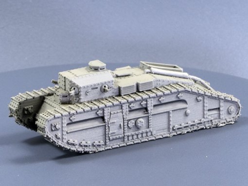 medium c hornet - wargaming3d 28mm miniature hugely improved replacement whippet though too late see service ww1 remained into 1920s 3D print model - Mito3D