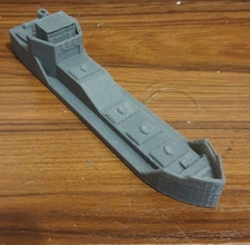 merchant tanker - wargaming3d 28mm miniature 3d print model - Mito3D