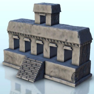 mezoamerikan bina 33 wargaming3d Kategoriler 1 100 15mm 56 28mm 72 76 20mm 3000BC 500 eskiler 1500 Ortaçağa ait tarihsel Kesin zemin arazi Aztek orman Maya Orta Amerika Pasifik kalıntılar minyatür savaş oyunları 3d print model - Mito3D