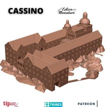 mont cassino énorme paysage wargaming3d miniature wargaming motard casino Italie ww2 3d print model - Mito3D