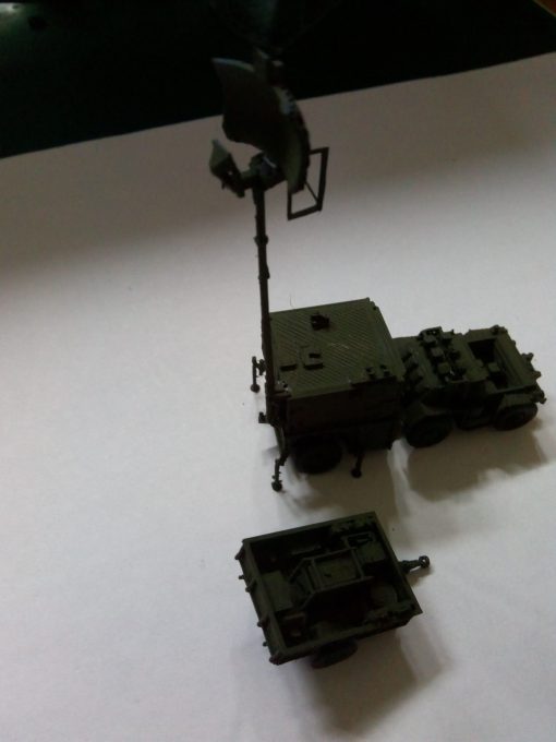 le mrq-49 en avant de la zone d'alerte radar gama goat - wargaming3d 28mm miniature 1 100 modèle faar air 3D print model - Mito3D