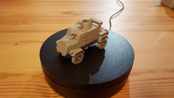 otter light armoured car 1 56 28mm - wargaming3d canada ww 2 miniature wargamming 3d print model - Mito3D