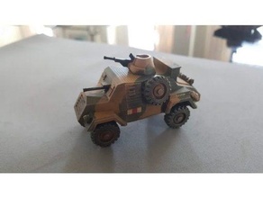 otter light reconnaissance car - 28mm wargaming3d miniature 3d print model - Mito3D