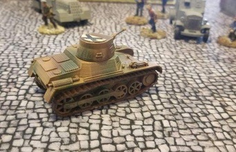 panzer 1 28mm wargaming3d minyatür 3d print model - Mito3D