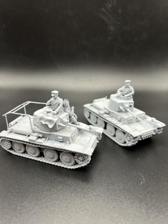 panzer 38 bundle - wargaming3d Categories: 1939-1945: WW2, German, Hungary, Romania stl pack wargame 28mm wargameminiature 1 56 boltaction light tank miniature wargamming 3d print model - Mito3D