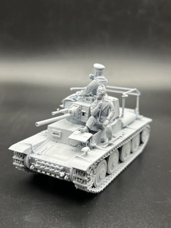 panzerbefelswagen 38 armored command vehicle - wargaming3d Categories: 1939-1945: WW2, German stl 1 56 28mm boltaction pz pzbfwg wwii miniature wargamming 3d print model - Mito3D