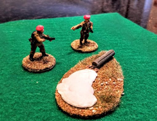 Fallschirm Kanister Marker 28mm wargaming3d Miniatur 3D print model - Mito3D