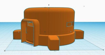 caixa comprimidos bunker wargaming3d miniatura jogos guerra 3d print model - Mito3D