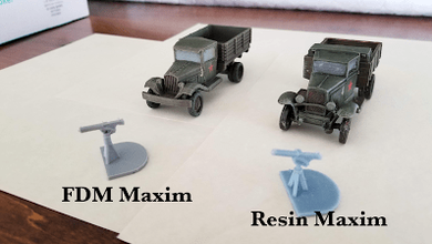 pintle maxim mmg - wargaming3d 28mm miniature 3d print model - Mito3D